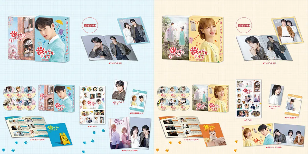 【値下げ】ワンダフルデイズDVD-BOX１、2 ASTROチャウヌ主演の大人気ラブコメディ『ワンダフルデイズ』DVD