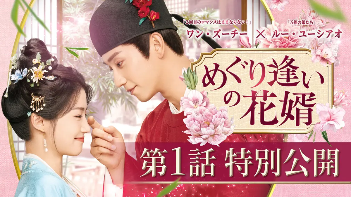 陳情令』監督が手掛けるロマンス時代劇『めぐり逢いの花婿』本日配信