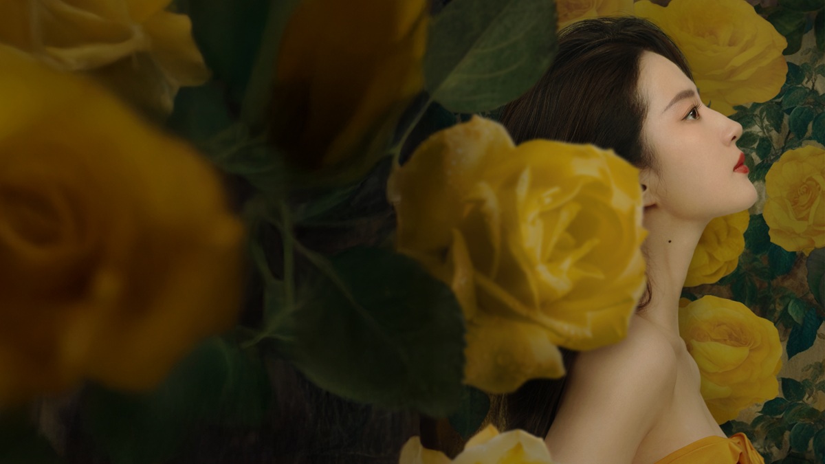 中国ドラマ『彼女は薔薇』キービジュアル