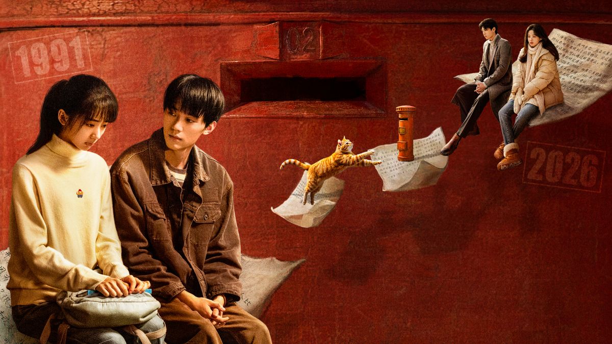 中国ドラマ『十二通の手紙～想いは時を越えて～』キービジュアル