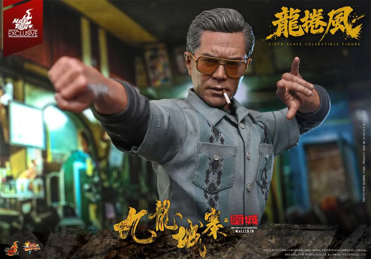 トワイライト・ウォリアーズ』ルイス・クー演じる龍兄貴がフィギュアに