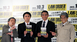 ザ・ニュースペーパーがCMに登場！『LAW&ORDER』DVD発売イベント