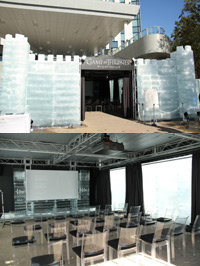 ダイバーシティに氷の城が出現！　『ゲーム・オブ・スローンズ』氷の試写会は1月12、13日！