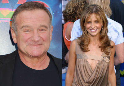 ロビン ウィリアムズ サラ ミシェル ゲラーとtv復帰について語る 海外ドラマnavi