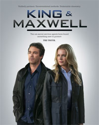 【お先見】ジョン・テニーとレベッカ・ローミンの長身セクシー私立探偵コンビが大活躍する新ドラマ『King & Maxwell』
