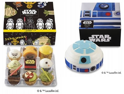 銀座コージーコーナー、『スター・ウォーズ』デザインの新作スイーツを期間限定販売！