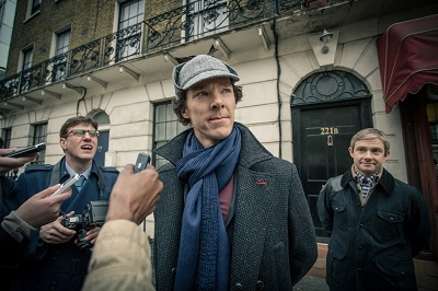 『SHERLOCK』のあの玄関先が日本に登場！