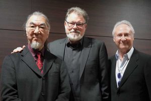 『新スタトレ』ジョナサン・フレイクス&ブレント・スパイナーがファンと「長寿と繁栄を」