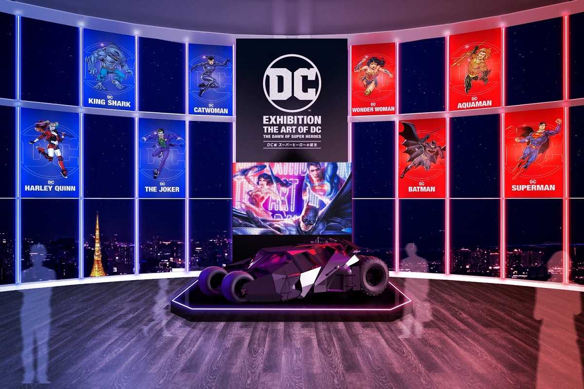 「DC展 スーパーヒーローの誕生」開催決定！　コミックの原画や映画の衣装・小道具が400点以上展示