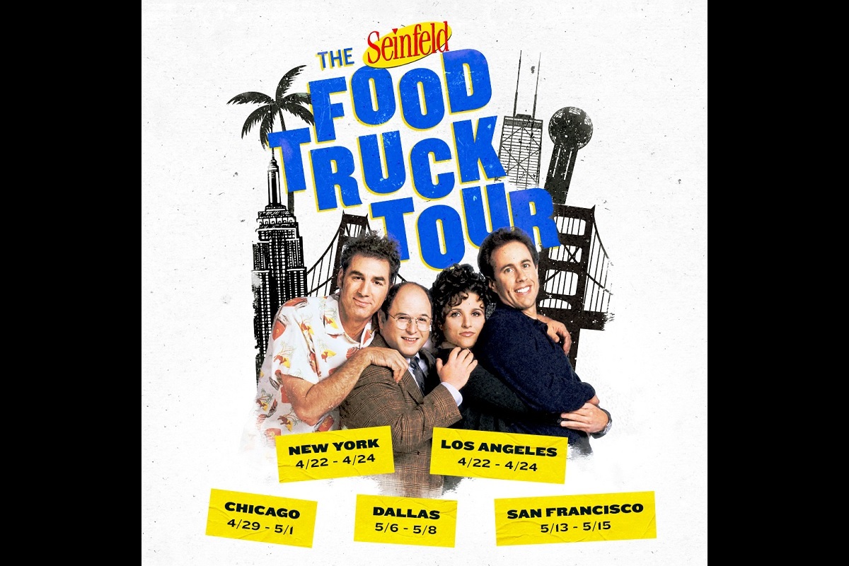 『となりのサインフェルド』をテーマにしたフードトラックが米都市をツアー中！