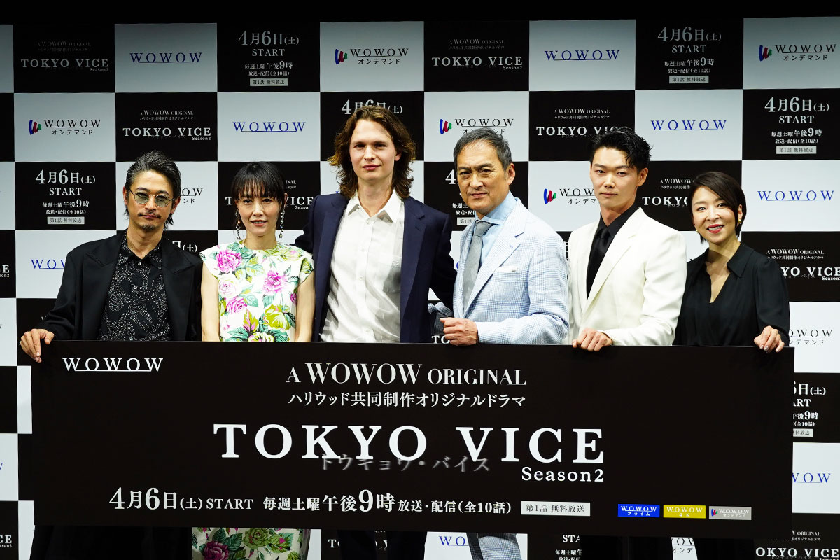 アンセル・エルゴートが『TOKYO VICE』シーズン2舞台挨拶に通訳なしで登壇！流ちょうな日本語を披露