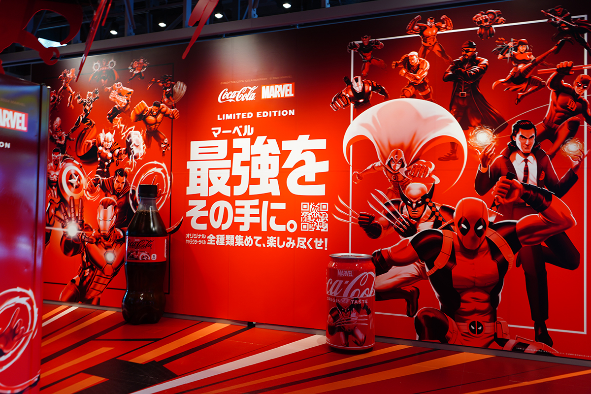 推しヒーローと写真が撮れる！「コカ･コーラ×マーベル」イベントが渋谷で開催