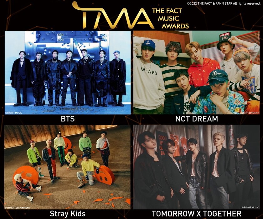 2022 THE FACT MUSIC AWARDS (TMA)