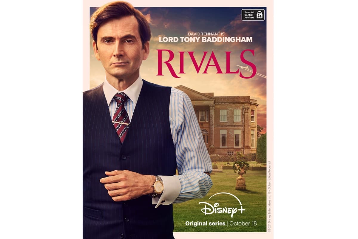 『グッド・オーメンズ』デヴィッド・テナント主演最新ドラマ『Rivals』配信日が決定