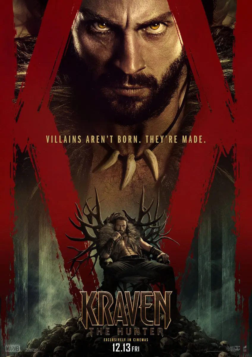 マーベル最新作『クレイヴン・ザ・ハンター』日米同時公開決定！最新