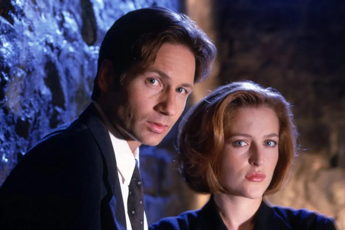 デヴィッド・ドゥカヴニー＆ジリアン・アンダーソン、『X-ファイル