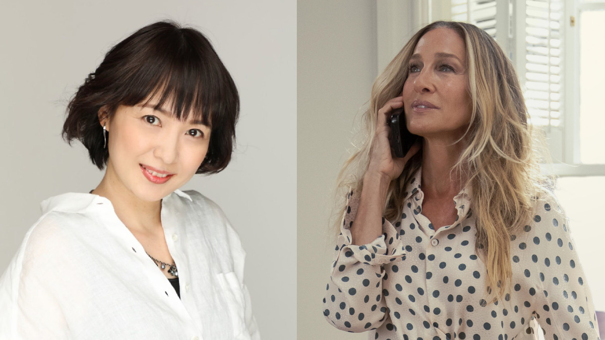 永島由子さん（キャリー・ブラッドショー役）