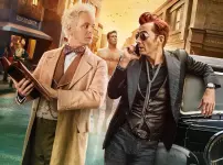BBC グッド・オーメンズ 全3巻 レンタル落ちDVD マイケル・シーン Amazon.co.jp: グッド・オーメンズ Blu-ray BOX BBCドラマ 3枚組