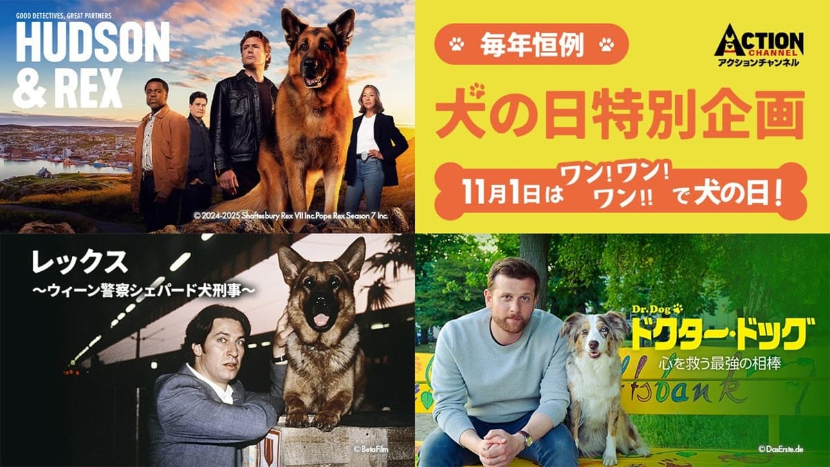 アクションチャンネル犬の日