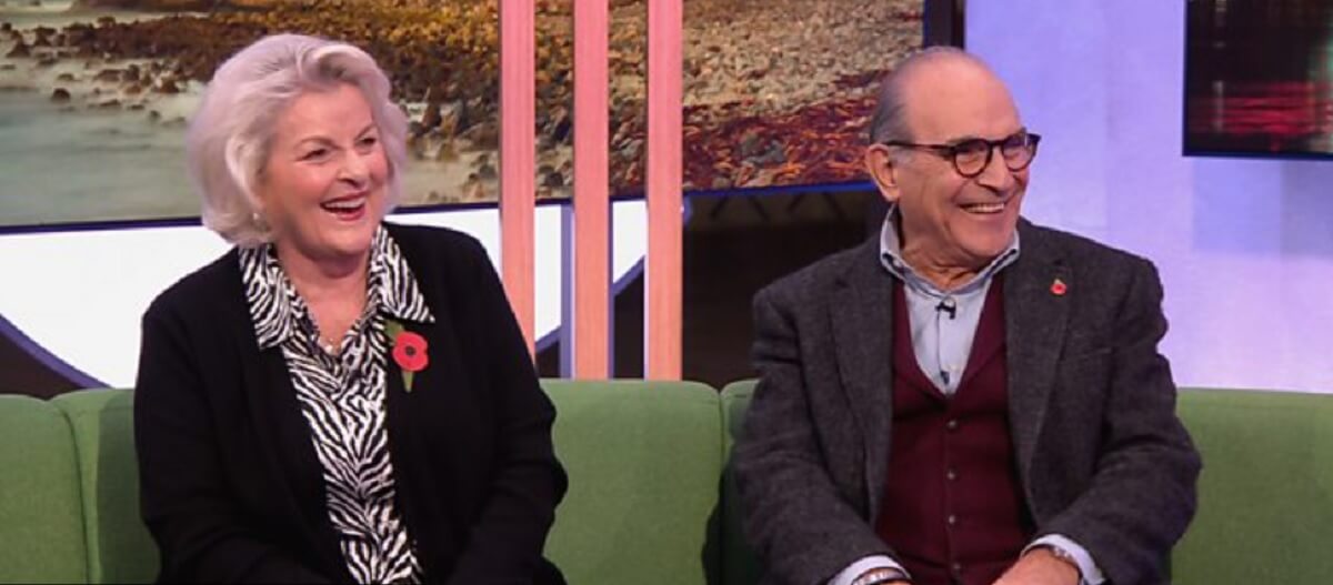 デヴィッド・スーシェとブレンダ・ブレシン