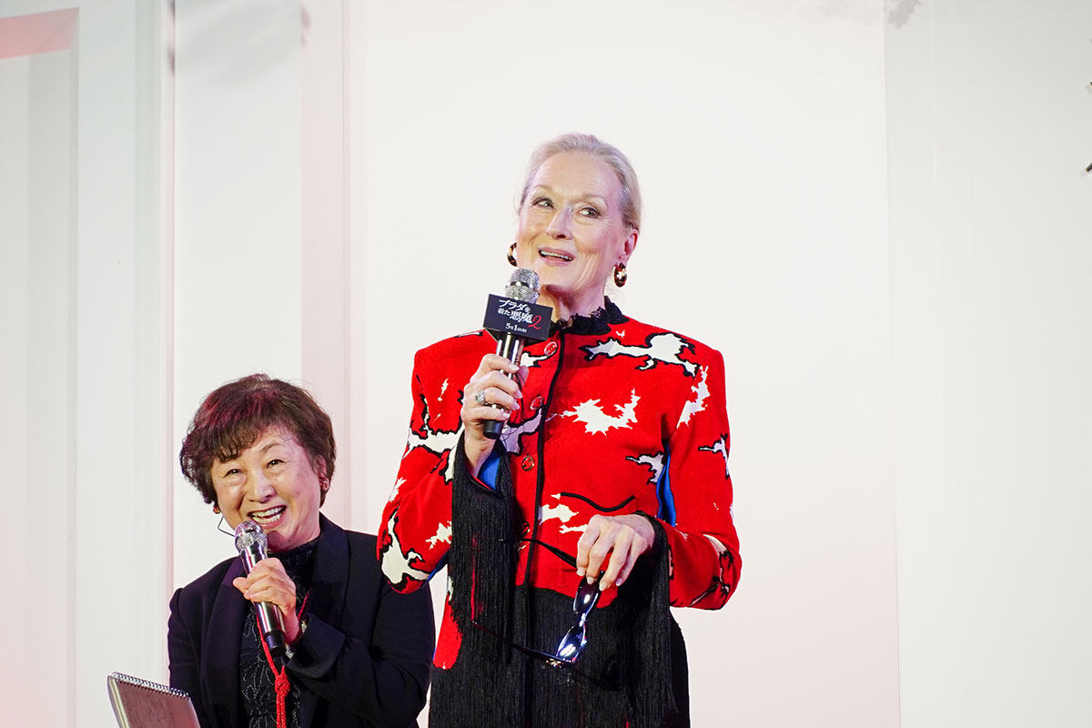 『プラダを着た悪魔2』来日イベント