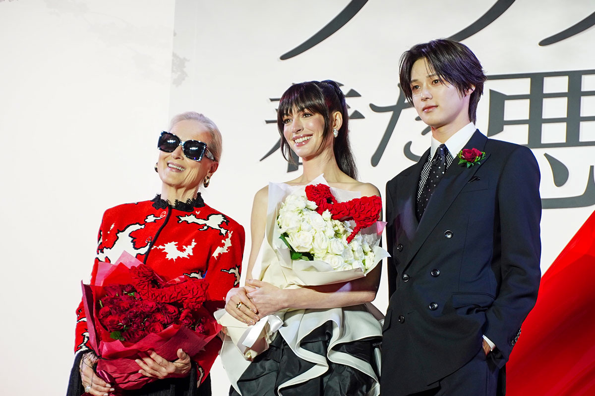 『プラダを着た悪魔2』来日イベント