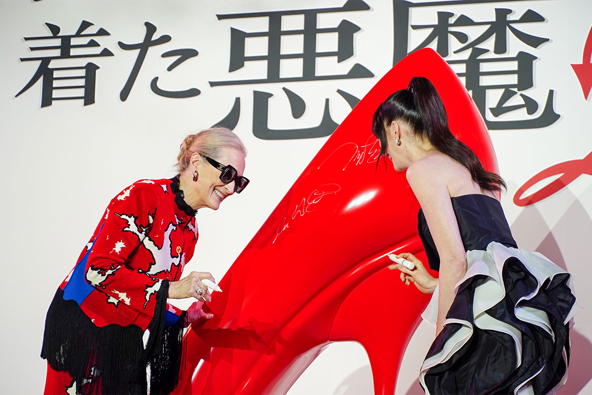 『プラダを着た悪魔2』来日イベント