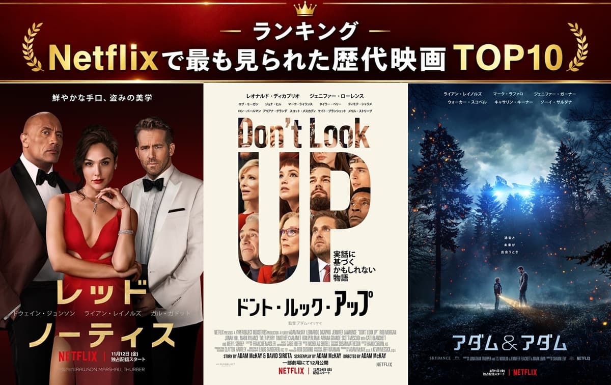 Netflix 映画トップ10
