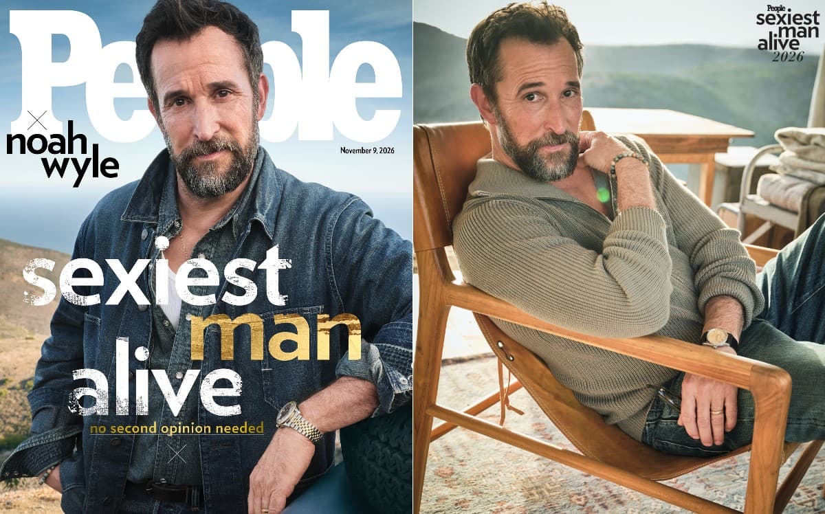 ノア・ワイリーが米ピープル誌「最もセクシーな男性」に